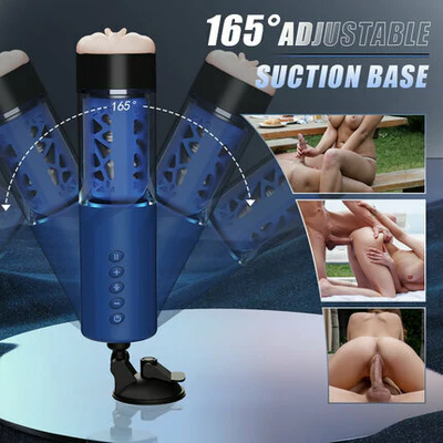 Telescopic Rotation Masturbation Cup