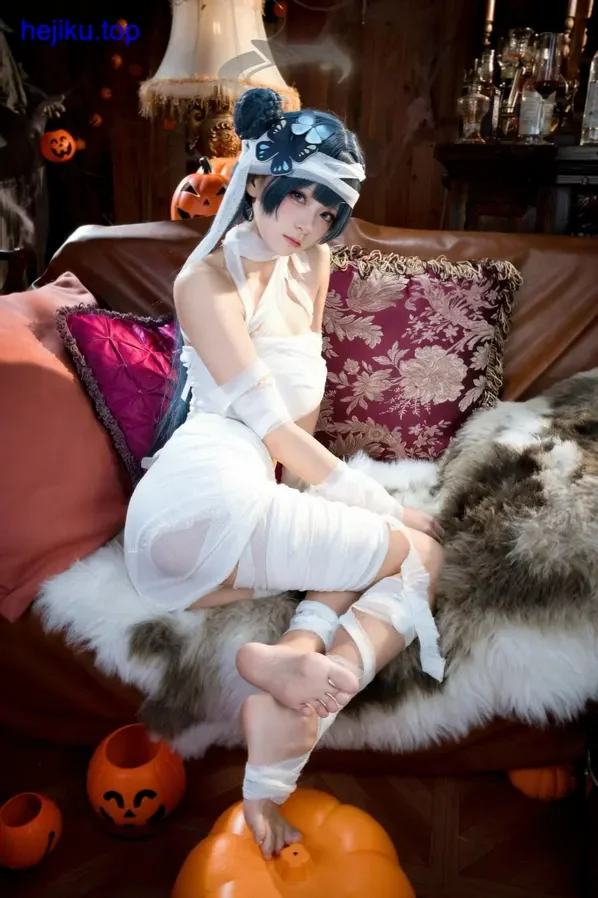 九柒喵假发细节与pose自然度展示