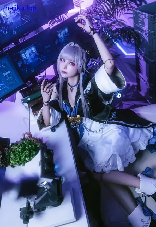 动漫角色小禾儿美图 超级小禾儿祢豆子在日式建筑中的全身场景图